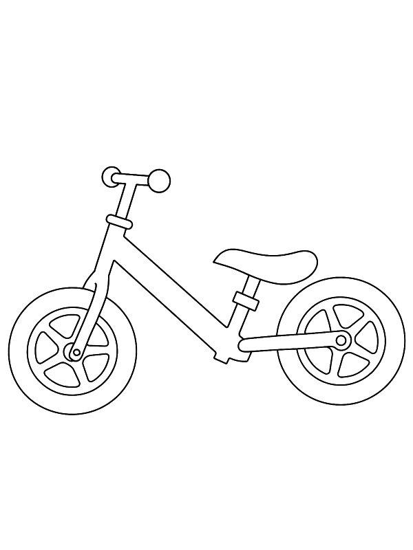 Ausmalbild Biene für Kleinkinder  