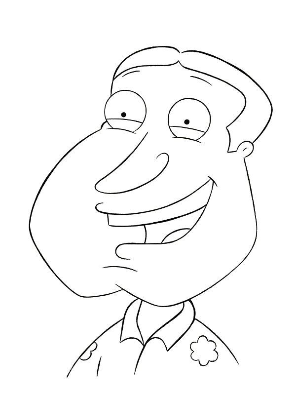 Ausmalbild Bing Bong  