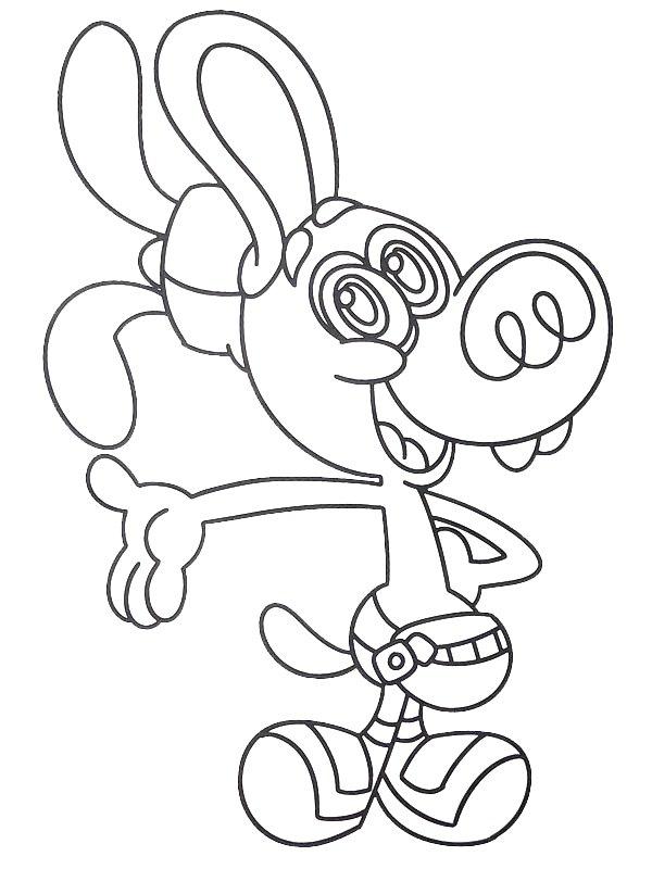 Ausmalbild Bloofy  