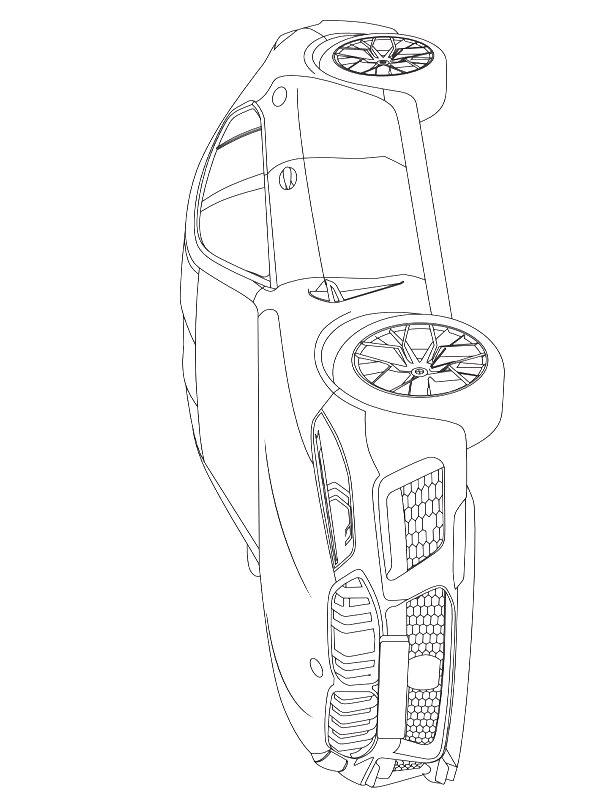 Ausmalbild BMW 8er  