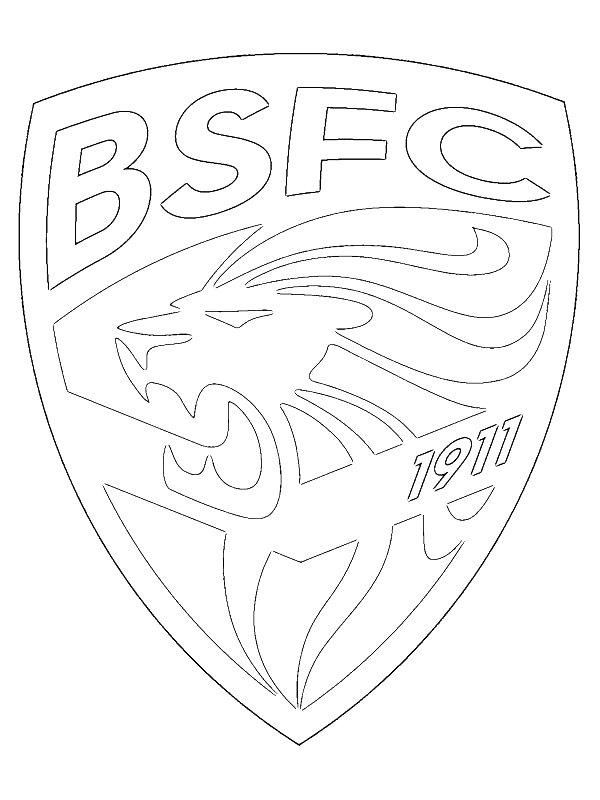 Ausmalbild Brescia Calcio  