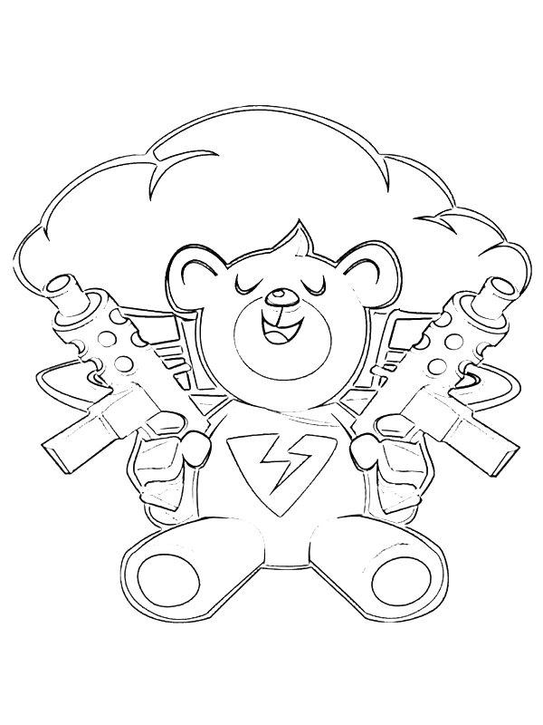 Ausmalbild Brite bomber  