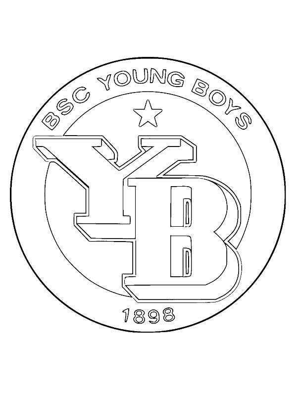 Ausmalbild BSC Young Boys  