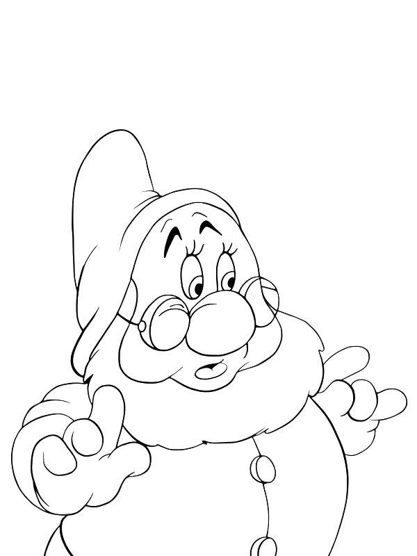 Ausmalbild Chef  