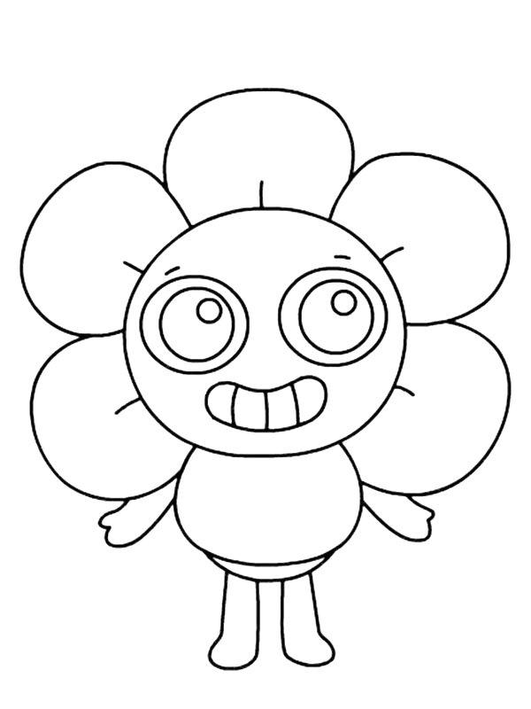 Ausmalbild Dandy Dandy's World  
