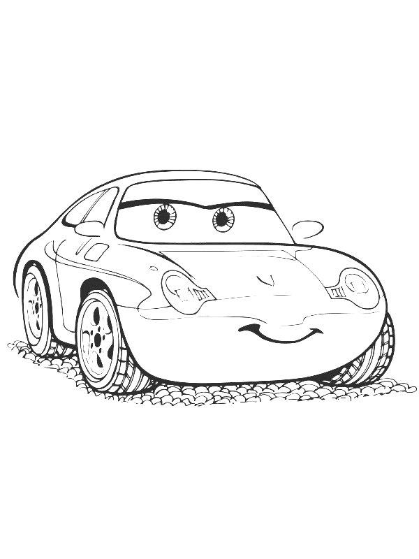 Ausmalbild Doc Hudson  