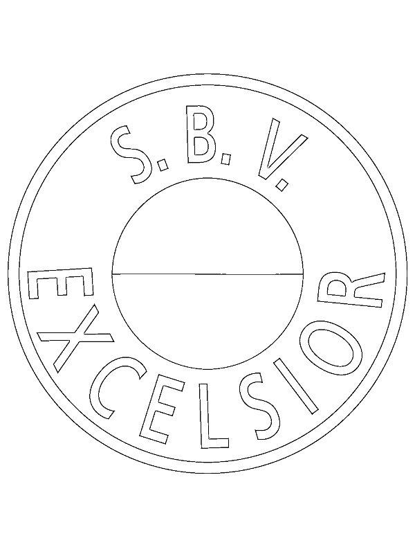 Ausmalbild Excelsior Rotterdam  