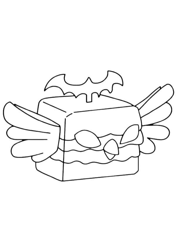 Ausmalbild Falcon Blox Fruits  