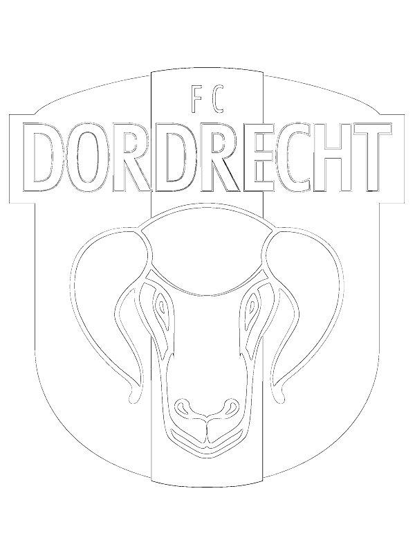 Ausmalbild FC Dordrecht  