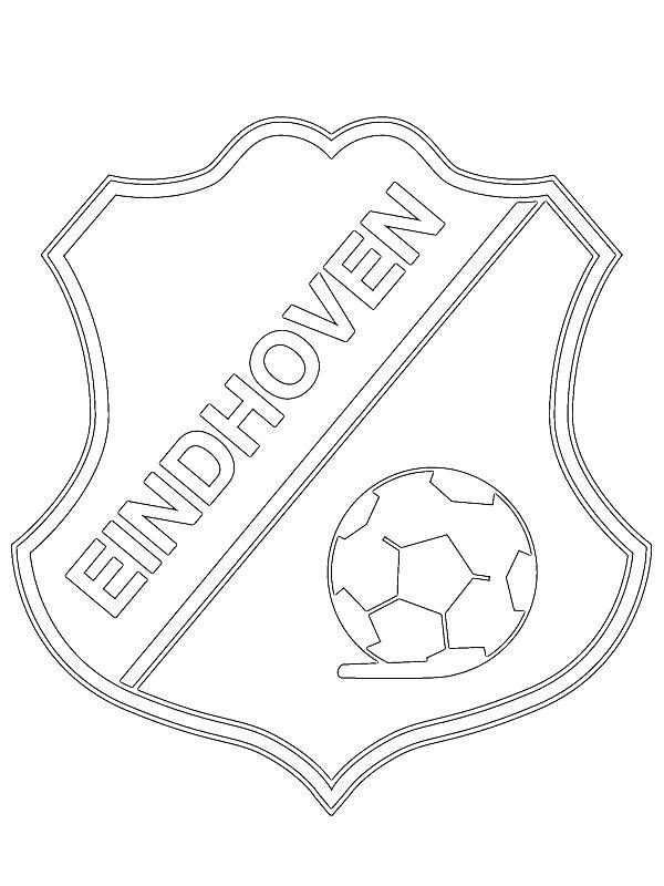 Ausmalbild FC Eindhoven  