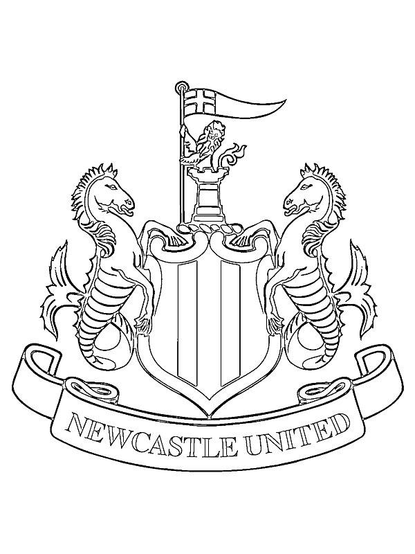 Ausmalbild FC Everton  