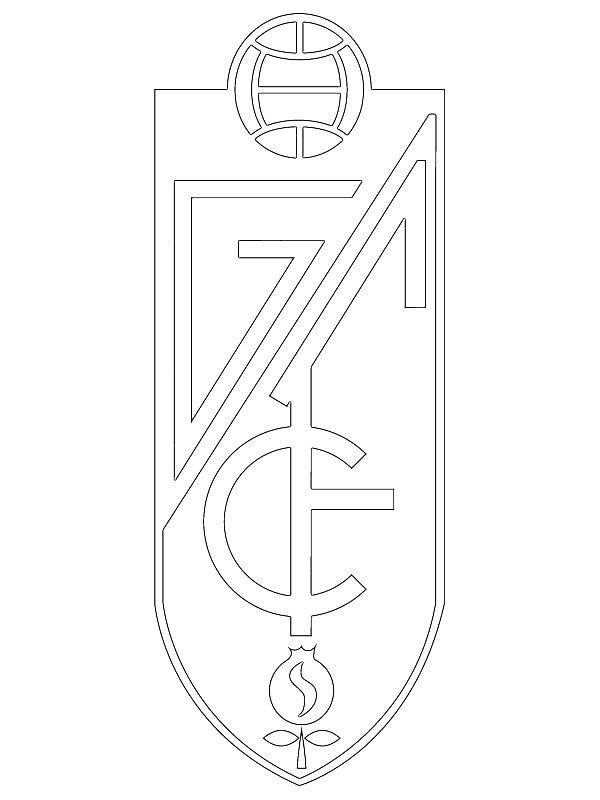 Ausmalbild FC Granada  