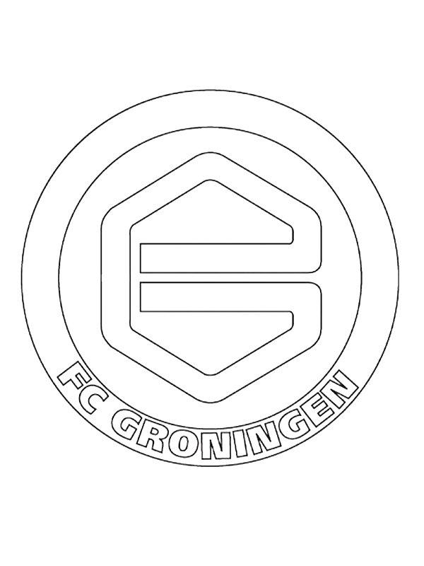 Ausmalbild FC Groningen  