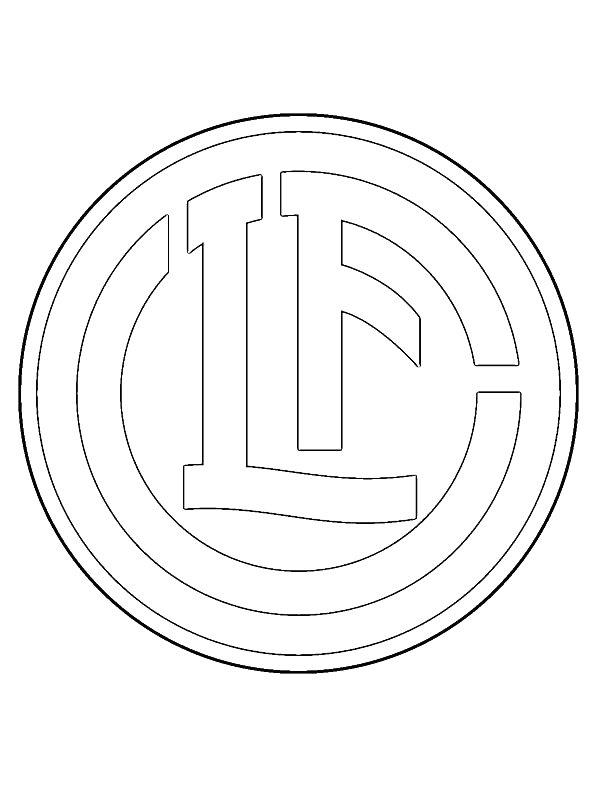 Ausmalbild FC Lugano  
