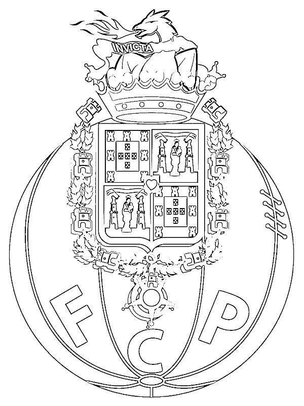 Ausmalbild FC Porto  