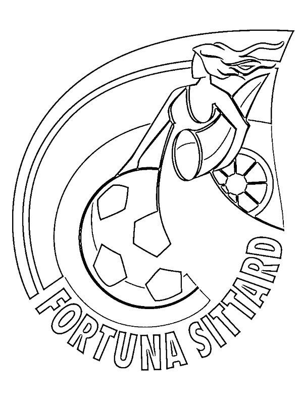 Ausmalbild Fortuna Sittard  