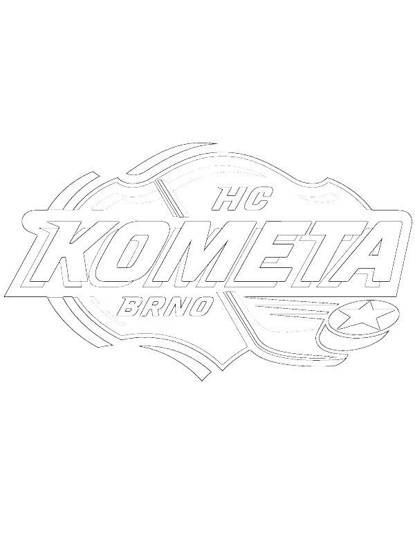Ausmalbild HC Kometa Brno  