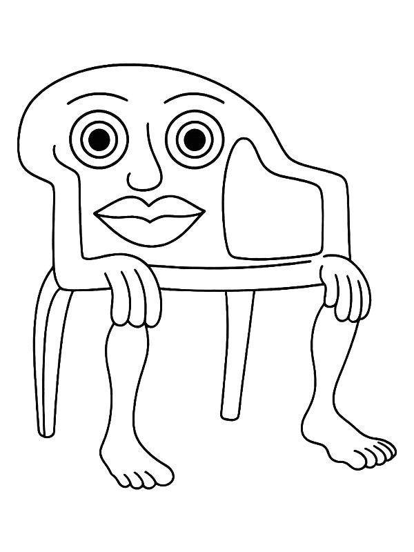 Ausmalbild Kar Kir Kur  