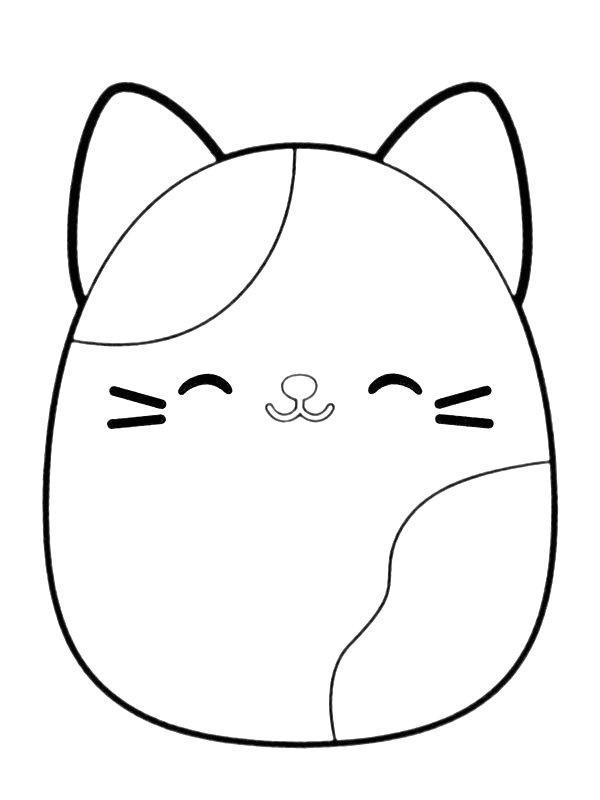 Ausmalbild Katze Cameron  