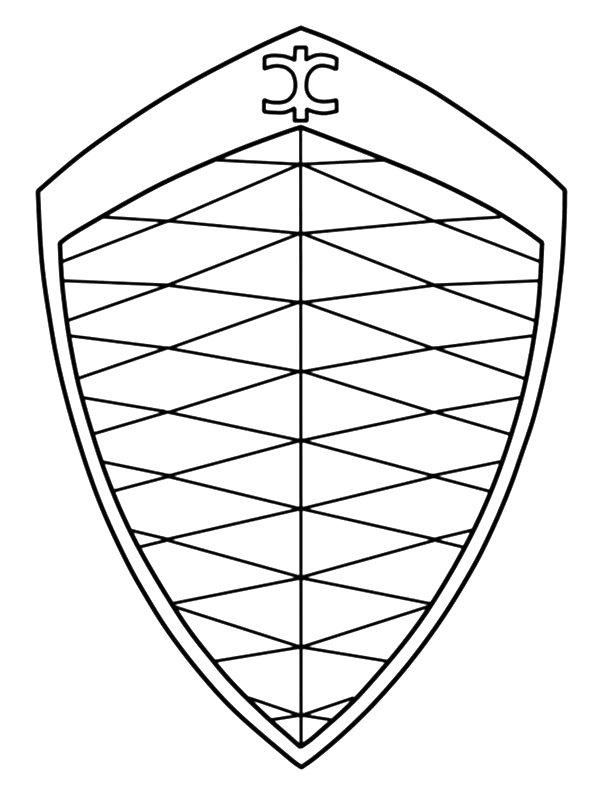 Ausmalbild Koenigsegg logo  
