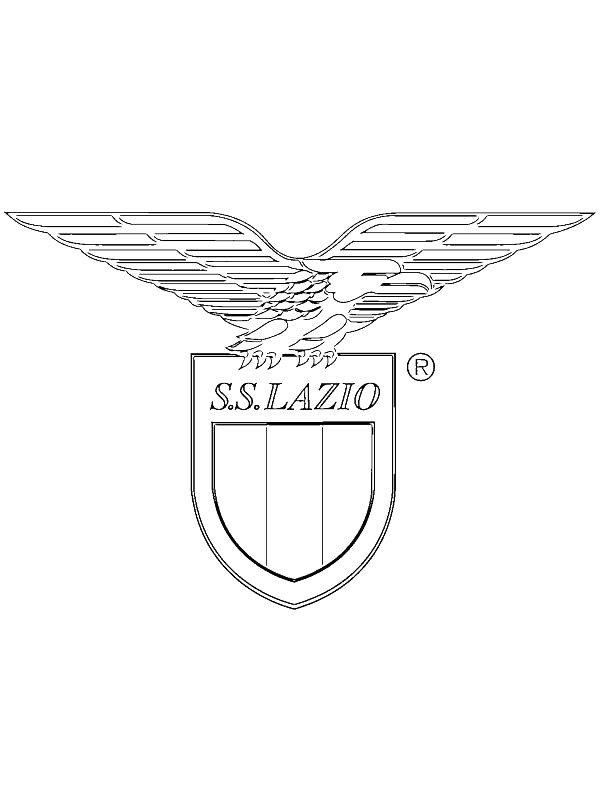 Ausmalbild Lazio Rom  
