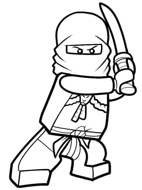 Ausmalbild LEGO Ninjago  