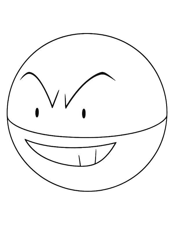 Ausmalbild Lektrobal  