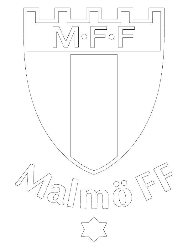 Ausmalbild Malmö FF  