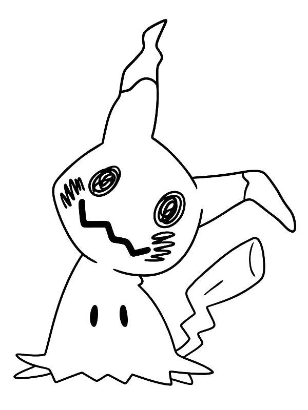 Ausmalbild Mimigma  