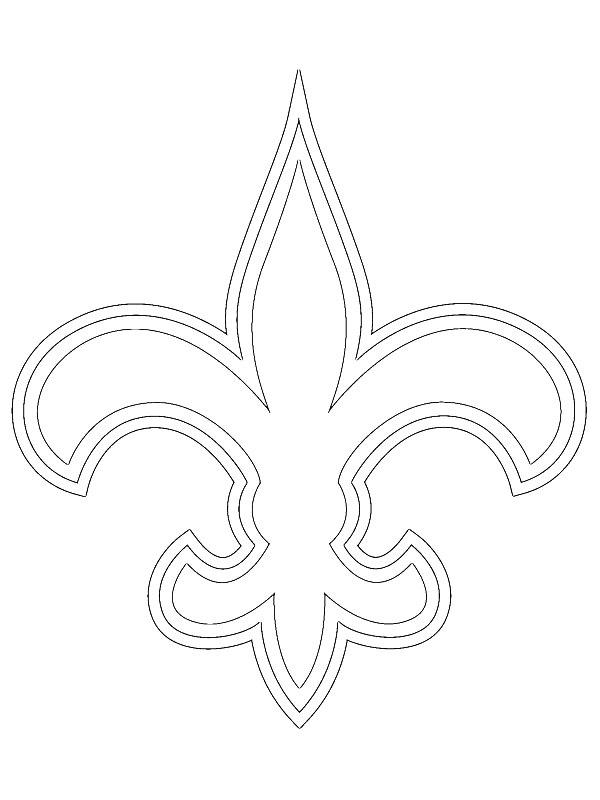 Ausmalbild New Orleans Saints  