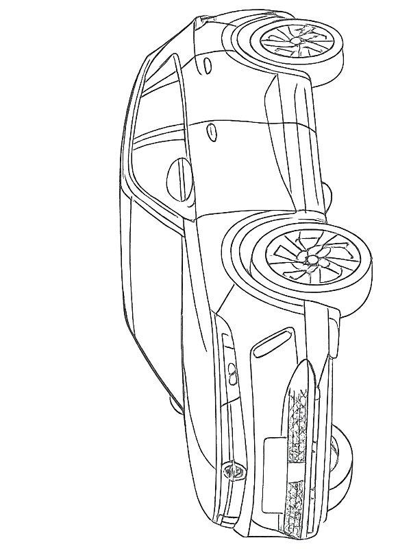 Ausmalbild Opel Grandland  
