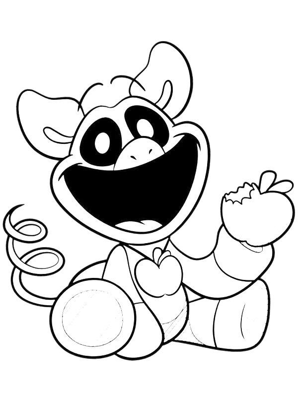 Ausmalbild Picky Piggy  