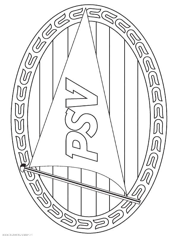 Ausmalbild PSV Eindhoven  
