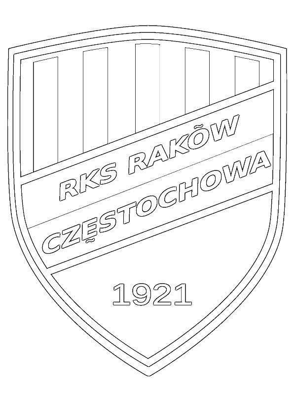 Ausmalbild Raków Częstochowa  