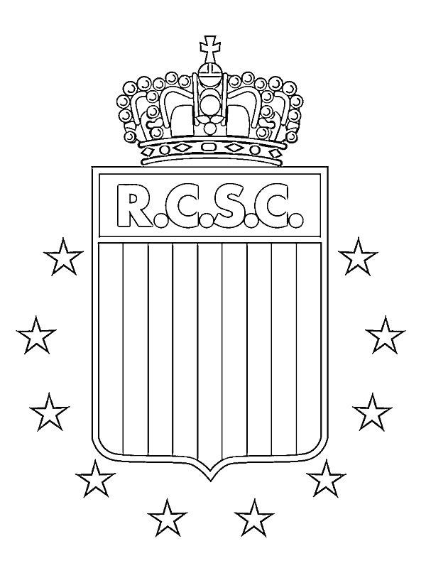 Ausmalbild Sporting Charleroi  