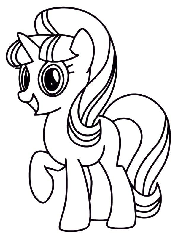 Ausmalbild Starlight Glimmer  