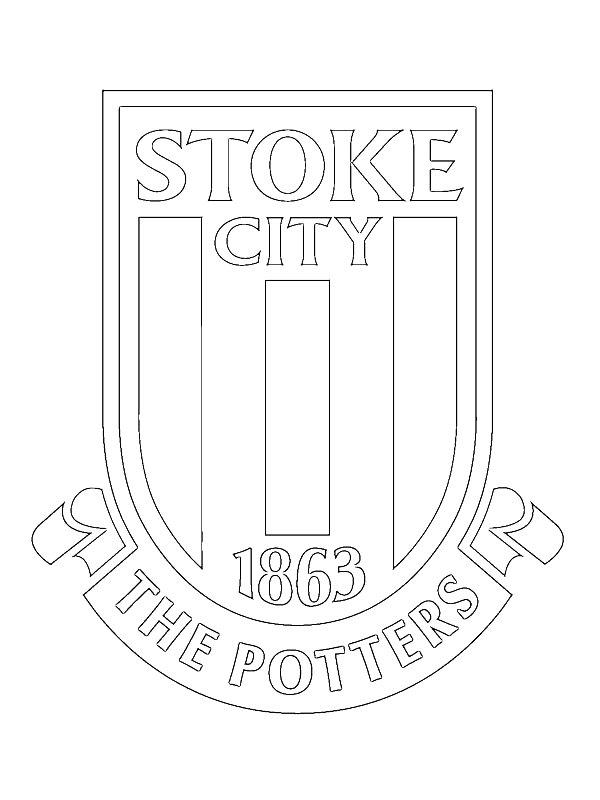 Ausmalbild Stoke City  