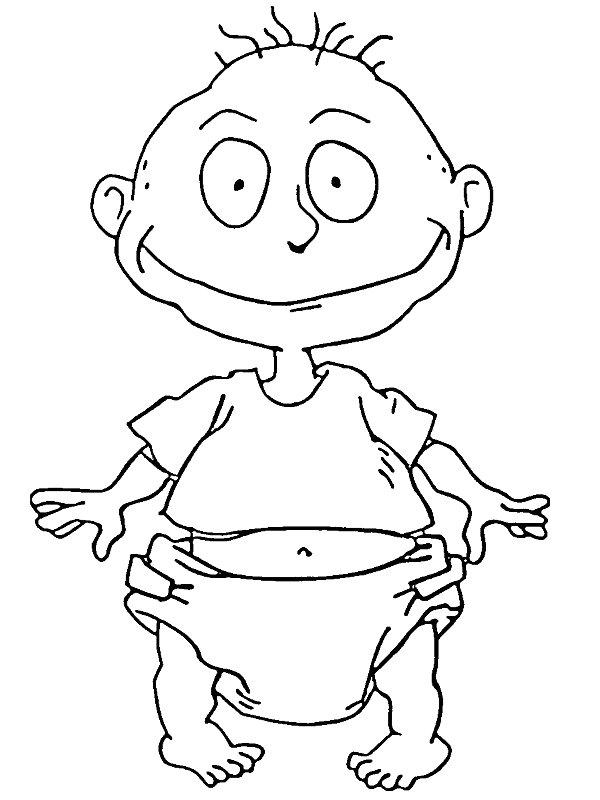 Ausmalbild Tommy Pickles  