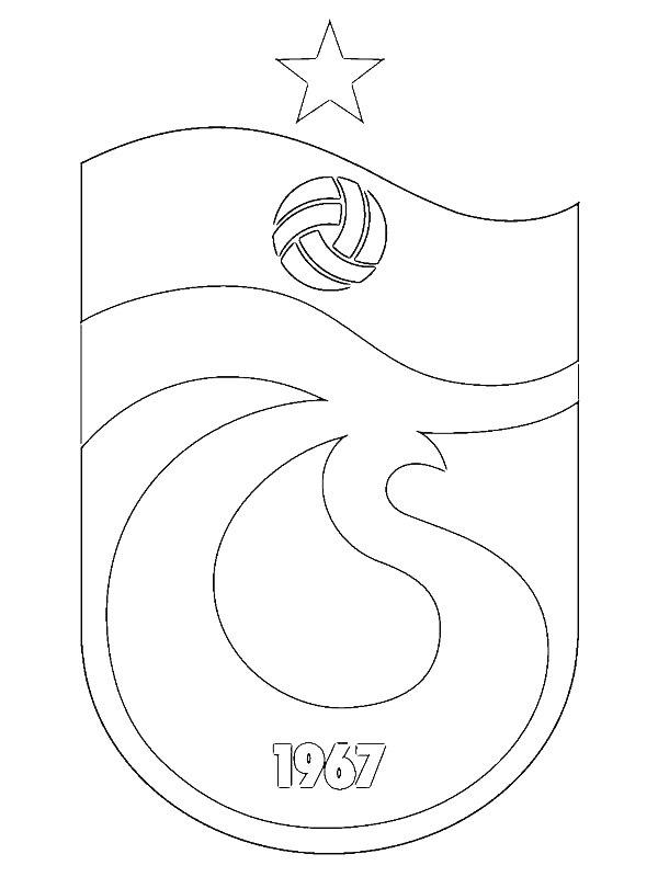 Ausmalbild Trabzonspor  