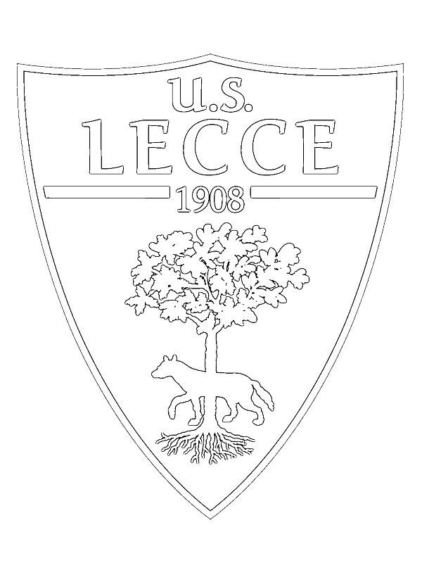 Ausmalbild US Lecce  