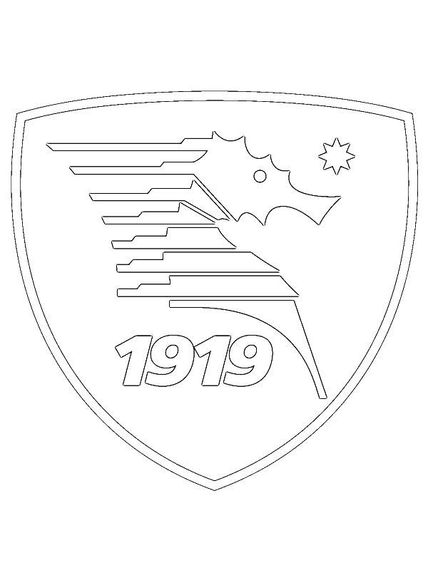 Ausmalbild US Salernitana  