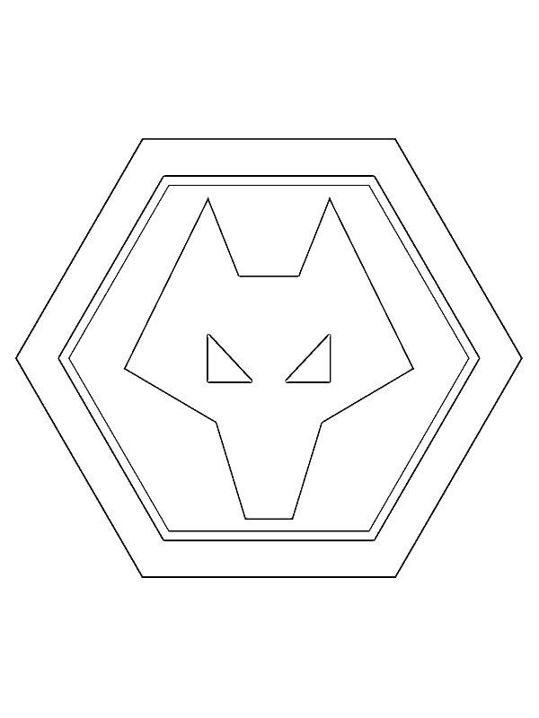 Ausmalbild Wolverhampton Wanderers  