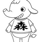 Ausmalbilder Animal Crossing