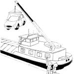 Ausmalbilder Boot