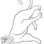 Ausmalbilder Der König der Löwen