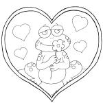 Ausmalbilder Frosch