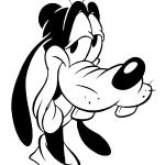 Ausmalbilder Goofy