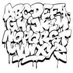 Ausmalbilder Graffiti