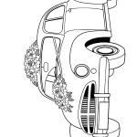 Ausmalbilder Hochzeit