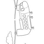 Ausmalbilder Hubschrauber